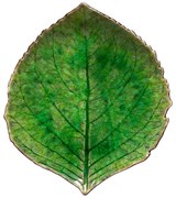 Piatto in gres verde, 15 x 17 cm Riviera - Costa Nova