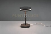 Franklin lampada da tavolo led 6w 700lm, 3000k antracite h. 25cm