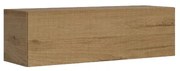 Pensile TV a ribalta con foro passacavi Isoka 133 cm Quercia Natura