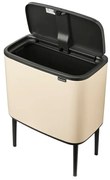 Bidone per rifiuti in acciaio beige touch 36 l Bo Touch Bin - Brabantia