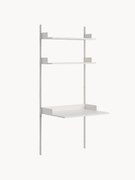 Scrivania da parete con ripiani New Works