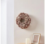 Eglo 428208 - Corona di fiori artificiali SOLVANG diametro 35 cm rosa