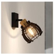 Eglo 43926 - Faretto da parete STILLINGTON 1xE27/40W/230V