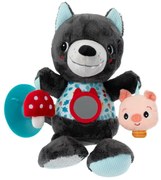 Lilliputiens - Lupo Louis - Peluche da viaggio multi-attività