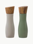 Set di macina sale e pepe con coperchio in legno di acacia Essentials 2 pz