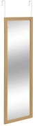 5five - Specchio appendibile alla porta TASSO 109x35 cm beige