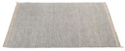 Ply Tappeto 170x240 Black-White - Muuto