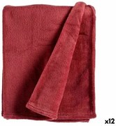 Coperta Rosa scuro 125 x 0,5 x 150 cm (12 Unità)