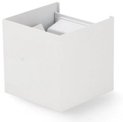 Applique Led cubo da parete 6W Doppia emissione Bianco IP65 CCT temperatura colore regolabile Wisdom