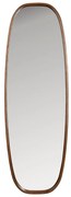 Specchio da parete con cornice in legno 40x120 cm Nyko - White Label