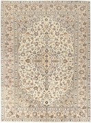 Kashan Tappeto 330 x 250 Beige (Iran) Annodato A Mano