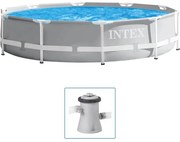 Set Piscina Prism Frame Premium 305x76 cm Intex