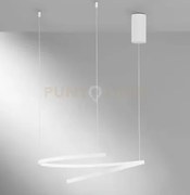 Sospensione led moma bianca 38w 6090lm cct 60x12x150cm led-moma-s60...