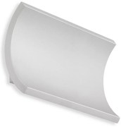 Telefunken 312804TF - Applique a LED da esterno 2xLED/6W/230V IP44 argento