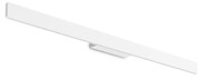 Applique Da Parete Contemporaneo Linea Alluminio Bianco Led 20W 3000K Ip54