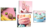 Set di quadri – Per gli amanti dei dolci