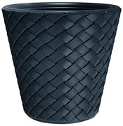 Vaso per piante e fiori MATUBA PROSPERPLAST in polipropilene antracite H 60 cm Ø 60 cm