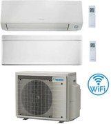 Daikin - Climatizzatore garanzia italia Perfera All Seasons + Stylish Wifi Dual Split Inverter 9000 + 12000 btu con u.e. 2MXM40A9 Classe a+++/a++