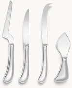 Set di 4 coltelli da formaggio in acciaio inox Living