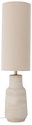 Lampada da terra color crema con paralume in tessuto (altezza 113 cm) Linetta - Bloomingville