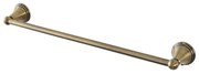 Porta asciugamani da muro 55 cm finitura bronzo kit di fissaggio incluso Iris