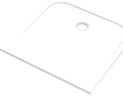 Piatto doccia SENSEA in composito minerale di resina gelificata Easy V2 bianco L 90 x L 90 x H 2.5 cm opaco