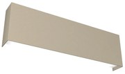 Applique Moderna Wally Metallo Sabbia 2 Luci 2G11 40Cm