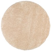 Tappeto beige chiaro , ø 100 cm Aqua Liso - Universal