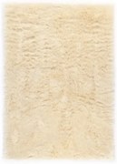 Tappeto Shaggy plush bianco, L 200 x L 140 cm
