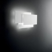 Applique In Metallo Moderna Dip Bianco Led