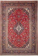 Kashan Tappeto persiano 310 x 210 Rosso (Iran) Annodato A Mano