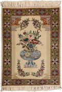 Tabriz Tappeto 70 x 90 Beige (Iran) Annodato A Mano