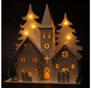 Brilagi - Chiesetta natalizia LED/2xAA