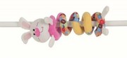 Peluche Spirale 55 cm Coniglio Multicolore