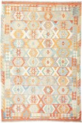 Kilim Tappeto 210x300 (Afghanistan) Tessuto A Mano