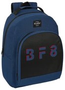 Zaino Scuola BlackFit8 Urban Nero Blu Marino 32 x 42 x 15 cm