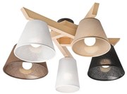 Lampadario ANTONIO 5xE14/40W/230V a soffitto