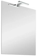 Specchio LED 50x60 cm reversibile con luce naturale