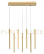 Sospensione led pype oro 35w 3290lm cct 2,5x41x200cm led-pype-sq7-oro