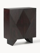 Credenza alta in legno di mango Louis