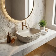 Lavabo da appoggio Rea Bianka