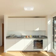 Plafoniera LED moderno Coin, bianco44 cm dimmerabile, 3900 lumen MANTRA