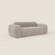 BonBon Divano modulare Lineare 220 – Seduta unica in tessuto smacchiabile T23 panna