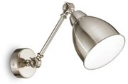 Lampada da parete newton ap1 nickel