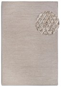 Tappeto beige tessuto a mano in lana 160x230 cm Pradesh Linen White - Elle Decoration