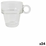 Set di Tazze da Caffè La Mediterránea Tower 90 ml 3 Pezzi (24 Unità)