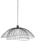 Lampada a sospensione di design nera 60 cm - Pua