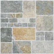 Grès porcellanato 34 x 34 cm effetto pietra Corte Quarzite Ceramiche San Nicola