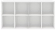Scaffale modulare bianco 136x69 cm Mistral Kubus - Hammel Furniture