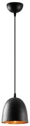 Lampada a sospensione su cavo TATTOO 1xE27/40W/230V Ø 16 cm nero